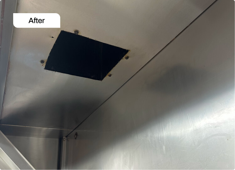 Interior Canopy Cleaning After