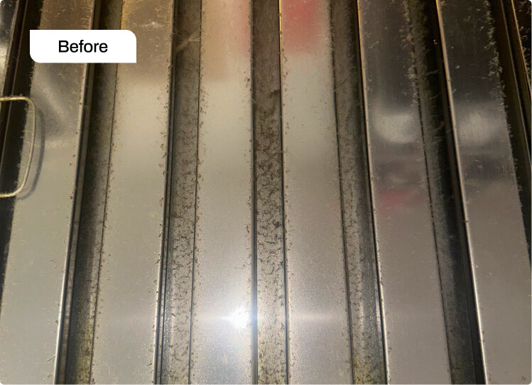 Exit Cleaning Before